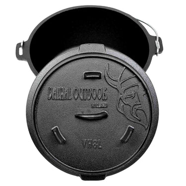 Dutch Oven 8L, met pootjes - Valhal Outdoor